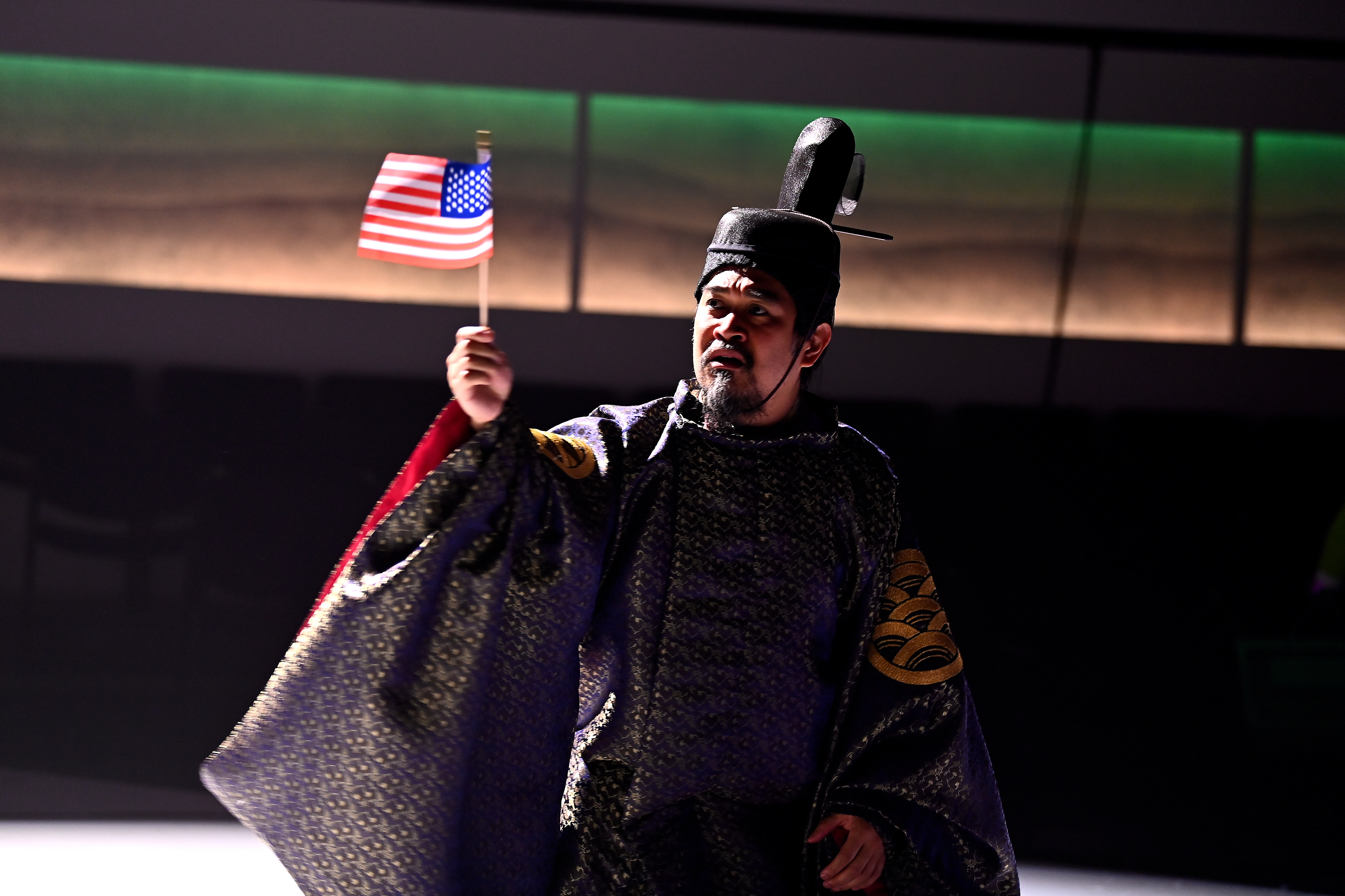 Production photo from Pacific Overtures at Signature Theatre