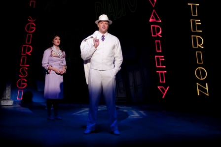 Kate Fisher and Edward Watts in GUYS & DOLLS