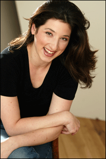 Wardrobe dresser and creator of BroadwayBlogspot, Kimberly Faye Greenberg.