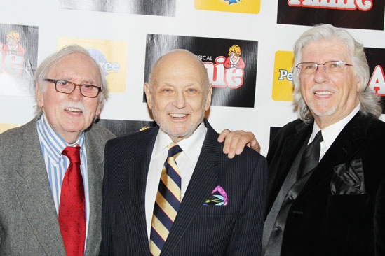 Thomas Meehan, Charles Strouse and Martin Charnin