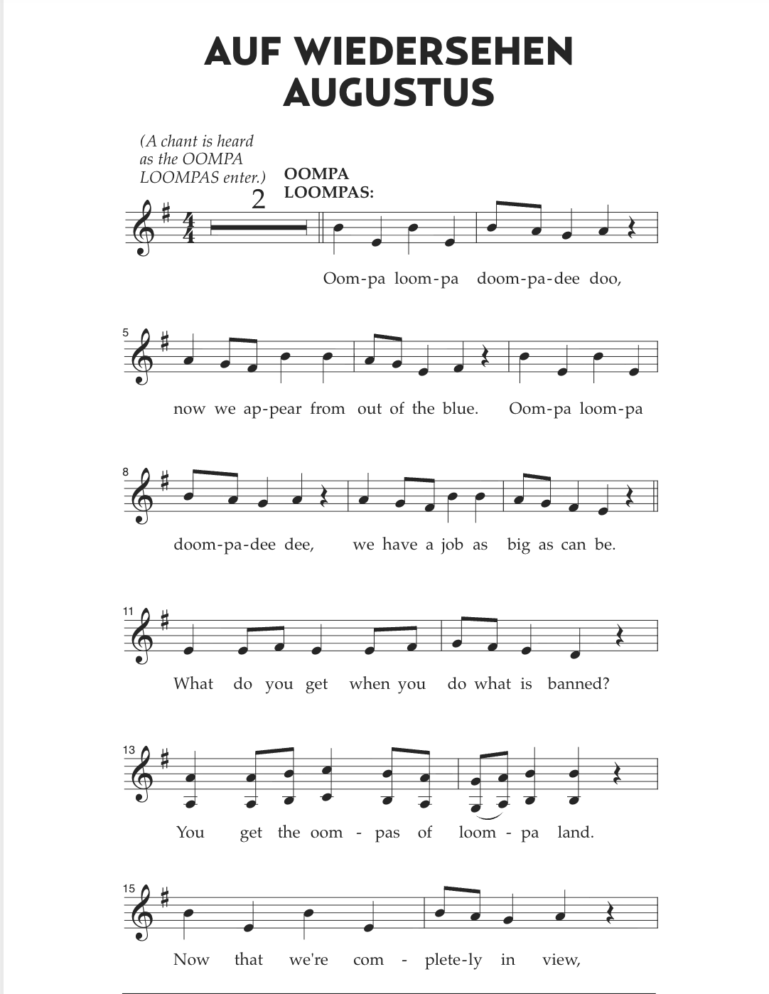 Auf Wiedersehen Augustus 