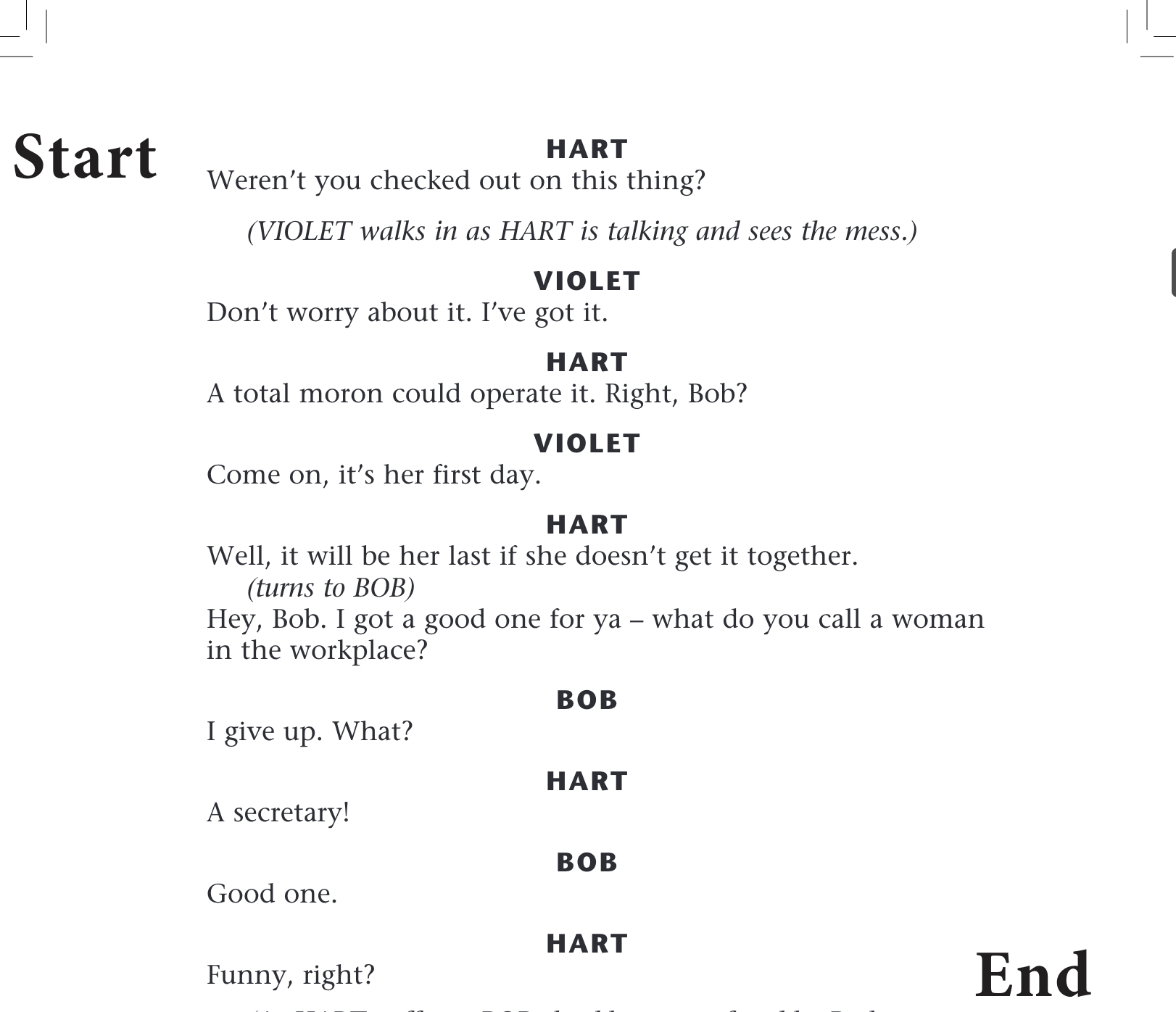 Hart Violet and Bob