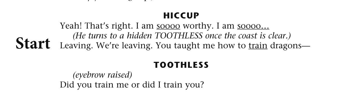 Hiccup, Astrid, Toothless Side