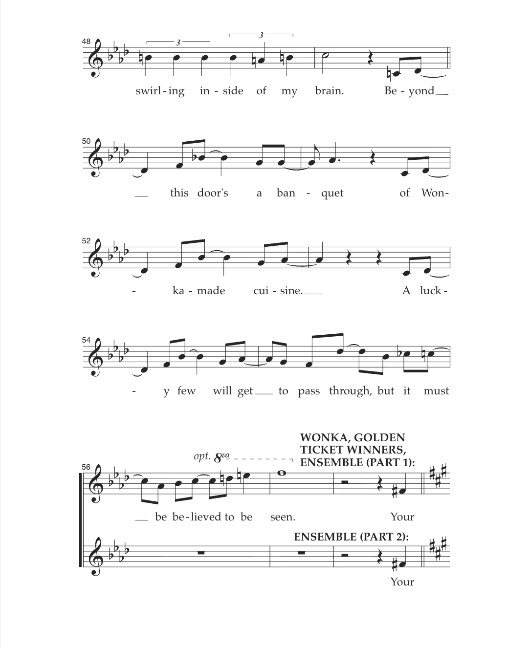 It Must Be Believed To Be Seen