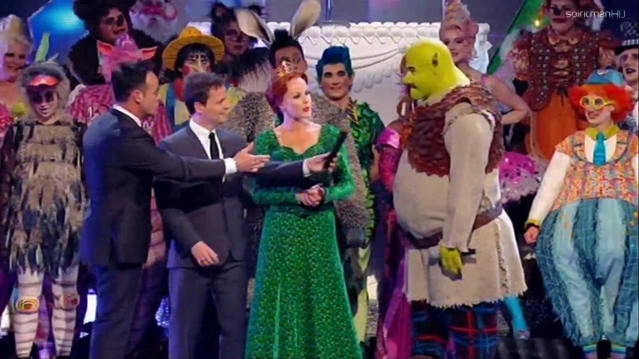 Shrek The Musical performs on Britain's Got Talent
