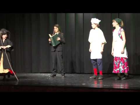 A performance of "The Witch's Rap" from Into the Woods JR.
