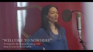 Recording "Welcome to Nowhere" for The Band's Visit cast album
