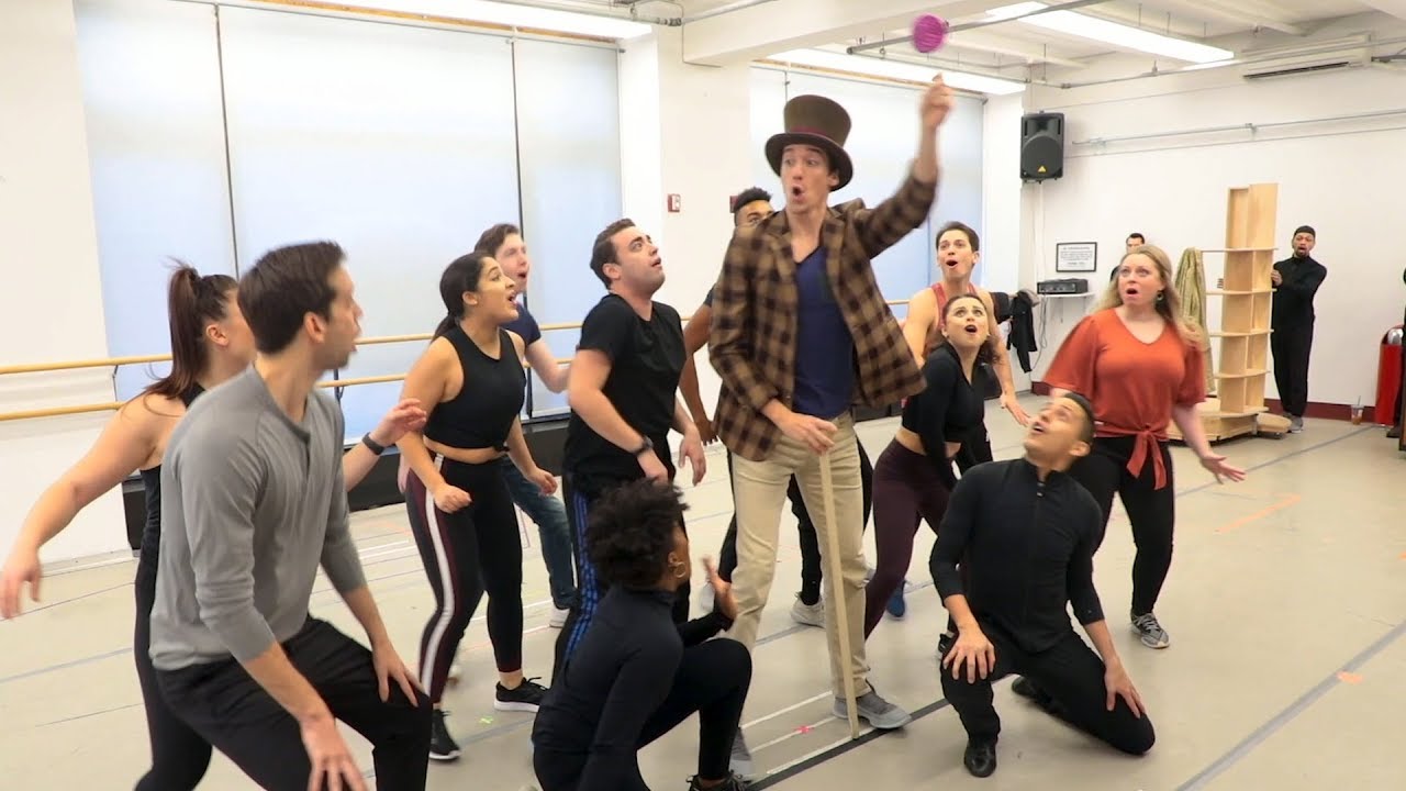 Charlie and the Chocolate Factory Tour Rehearsal
