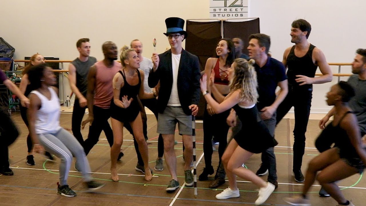 Charlie and the Chocolate Factory Tour Rehearsal
