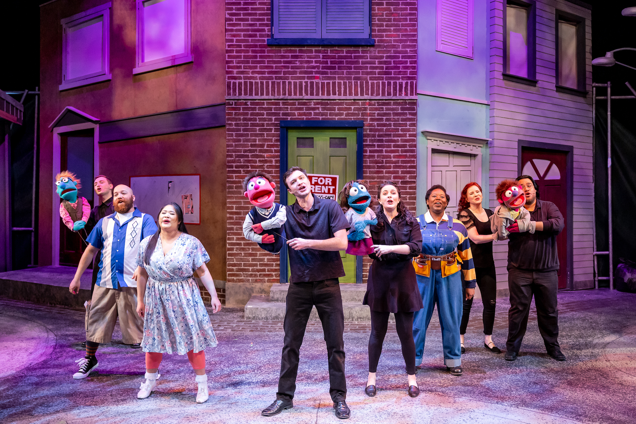 production photo of Avenue Q