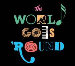 The World Goes 'round show poster
