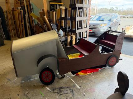 Chitty car left side