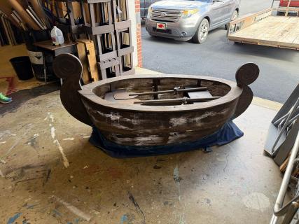 Boat left side
