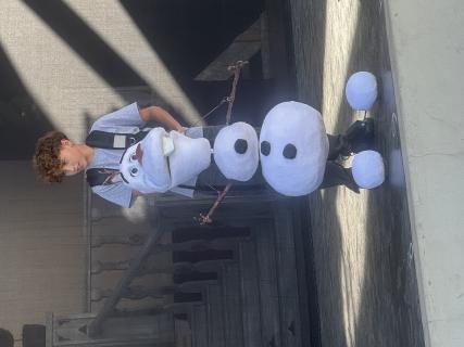 Olaf puppet