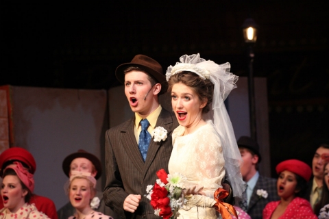 Guys & Dolls - Nathan Detroit and Miss Adelaide Wedding Marriage Marry the Man Today
