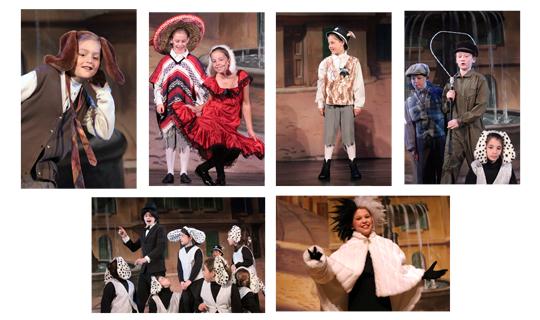 101 Dalmatians youth costumes for rent