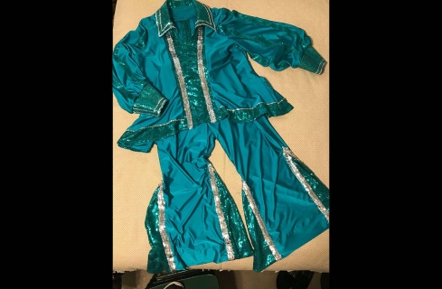 Mamma Mia jumpsuit costumes - costume rental - Stagecraft Theatrical - 800-499-1504