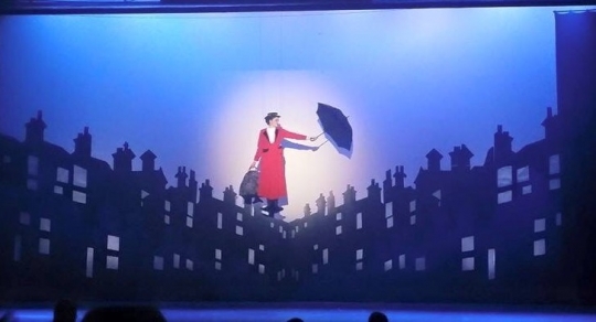 Mary Poppins Flying