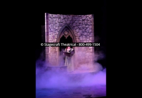 Shrek Broadway set rental package - Fiona's Tower --- Stagecraft Theatrical Rental 800-250-3114