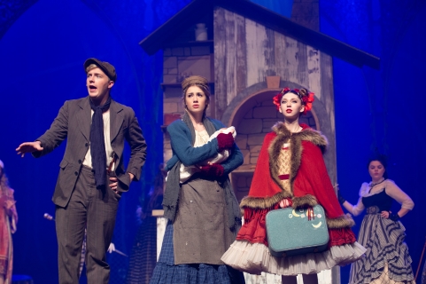 Into the Woods Broadway set rental package -  the house  --- Stagecraft Theatrical Rental 800-499-1504