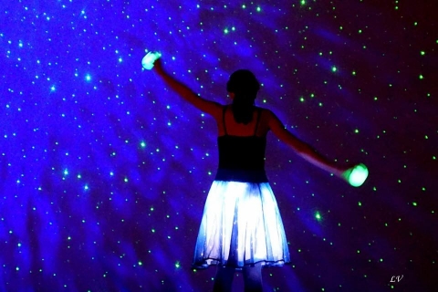 Star People glow skirts and glow spheres
