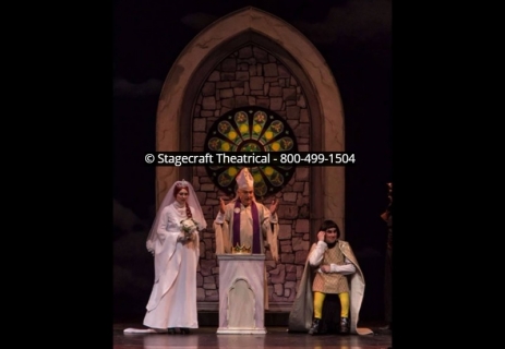 Shrek musical rental set - Stagecraft Theatrical - 800-499-1504