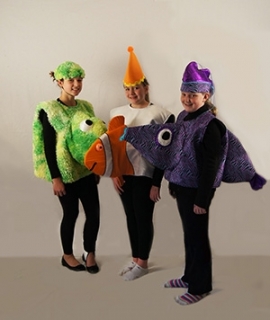 The Little Mermaid - Costume Rental Sea Creatures Fish