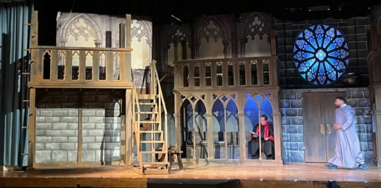 Hunchback Stage Right