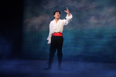 Little Mermaid costume rental package - front row theatrical - 800- 250- 3114  - Prince Eric broadway  costume