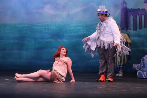 Little Mermaid costume rental package - front row theatrical - 800- 250- 3114  - Ariel and Seagull  broadway  costume