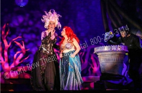 Little Mermaid Ursula's Lair - set rental - Front Row Theatrical - 800-250-3114