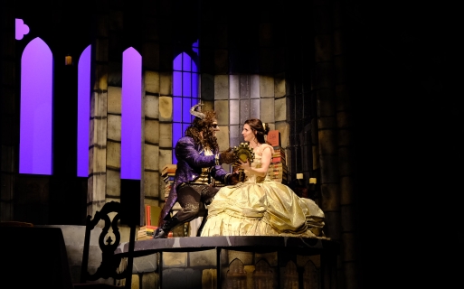 Beauty and the Beast rental scenery - The Castle - Stagecraft Theatrical 800-499-1504