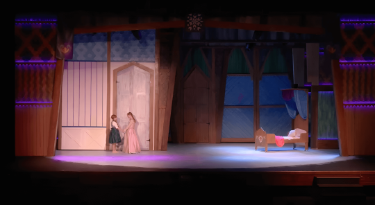 Frozen jr set scenic rental - Front Row Theatrical Rental - Arendelle castle interior