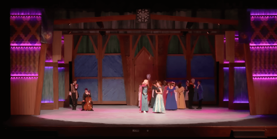 Frozen jr set scenic rental - Front Row Theatrical Rental - Arendelle castle interior Frozen jr set scenic rental - Front Row Theatrical Rental - Arendelle castle interior