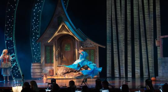 Cinderella Musical Scenery rental - Cinders house - Front Row Theatrical - 800-250-3114