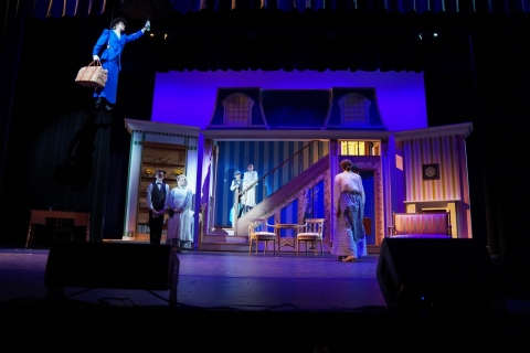 Mary Poppins Parlor Set rental Stagecraft Theatrical Rental 800-499-1504