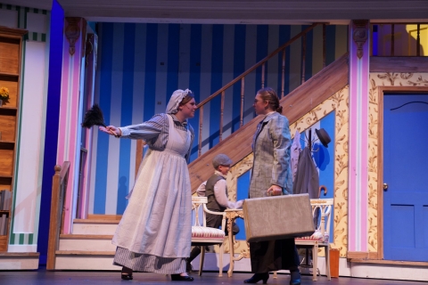 Mary Poppins Parlor Set rental Stagecraft Theatrical Rental 800-499-1504