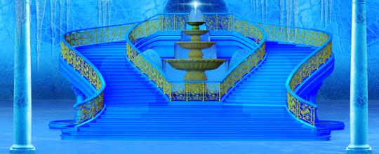 Frozen Backdrop Rental