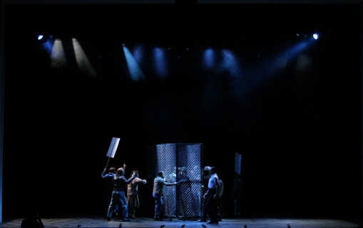 Set from The Gateway's 2015 production of Billy Elliot. 