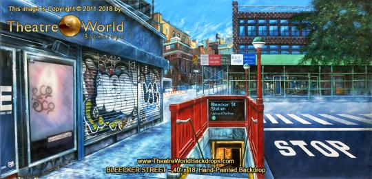 Bleecker Street Scenic Backdrop