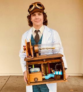 Chitty  Chitty Bang Bang set pieces and props