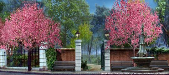 Cherry Street Lane 3 SH-MP023-S 20x45 Mary Poppins Backdrop