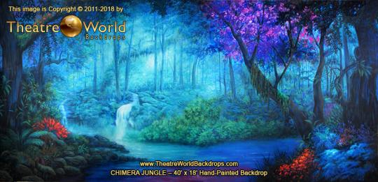 Chimera Jungle Scenic Backdrop