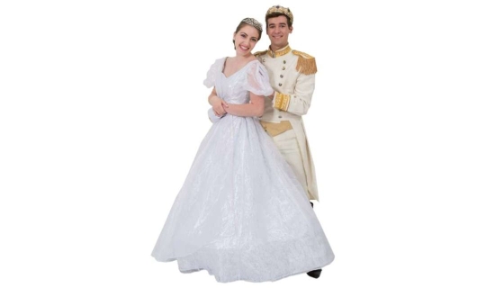 Ella & Topher (Cinderella & Prince Charming) Rental Costumes for Cinderella Broadway Revival - Ella & Topher