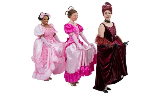 Madame, Gabrelle, Charolt (Stepmother and Stepsisters) Rental Costumes for Cinderella Broadway Revival - Madame, Gabrelle, Charolt