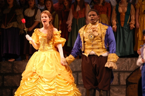 Beauty & the Beast - Belle Yellow Gown & Fancy Beast Costumes