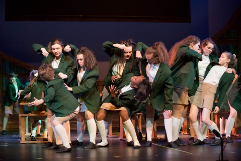 Matilda the musical, Broadway costume rental school uniforms, Front Row Theatrical Rental Matilda the musical, Broadway costume rental school uniforms, Front Row Theatrical Rental