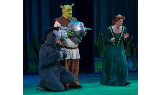 Shrek The Musical Costume Rentals - Donkey - Shrek - and - Fiona