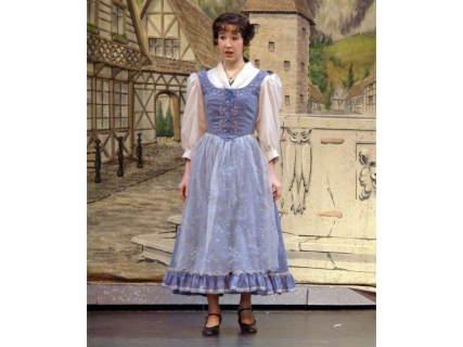 Beauty and the Beast Costume Rental - Belle Blue Dress
