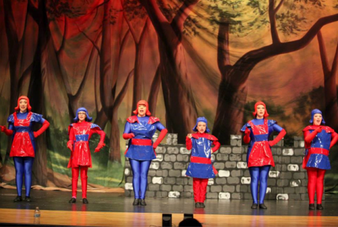 Shrek the Musical Dulac Dancers costumes